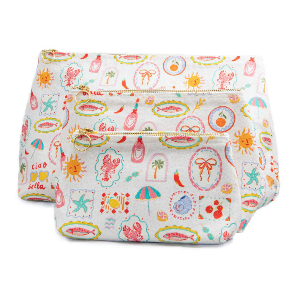 Ciao Bella Cosmetic Bags