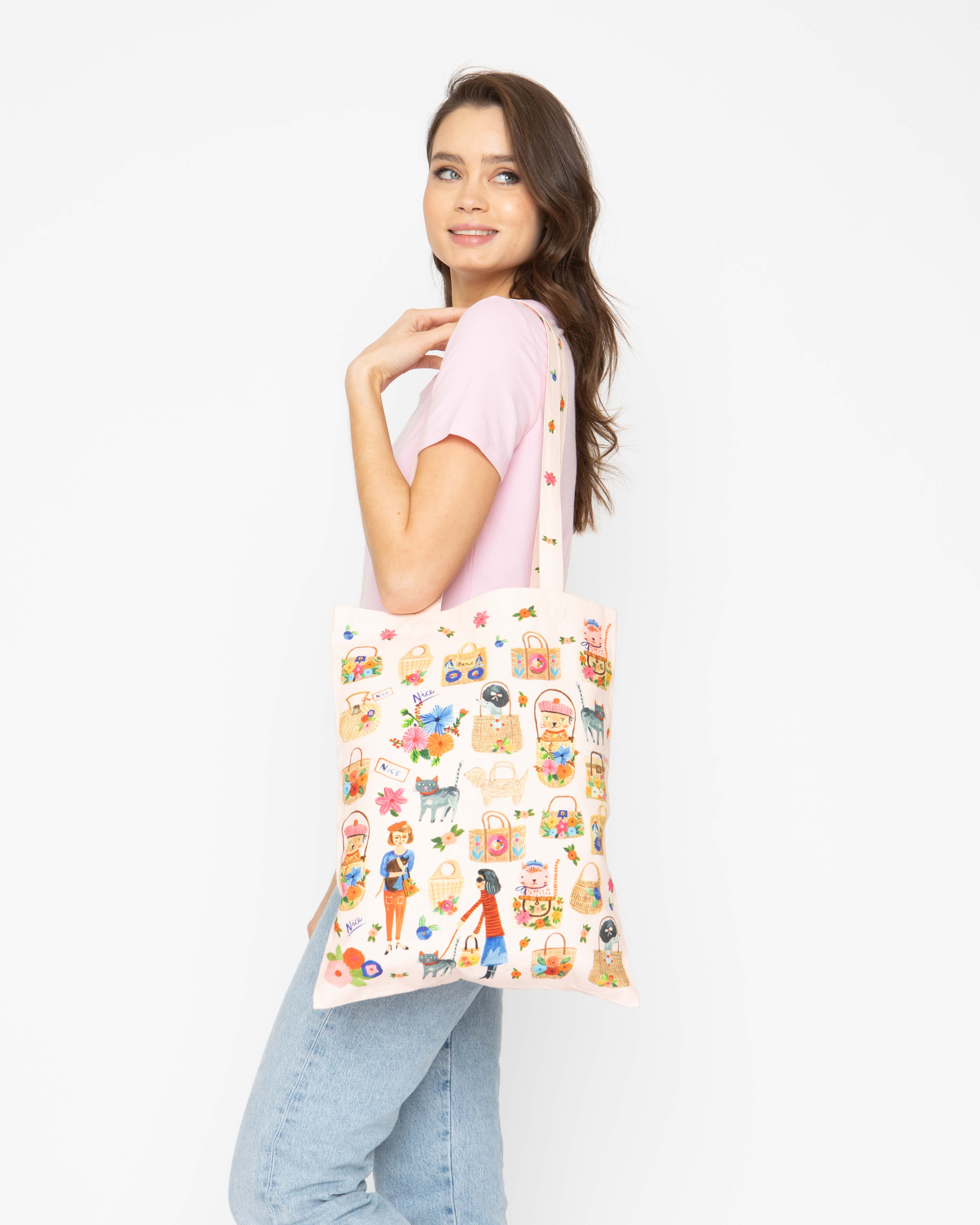 Ooh La La Cats Tote Bag