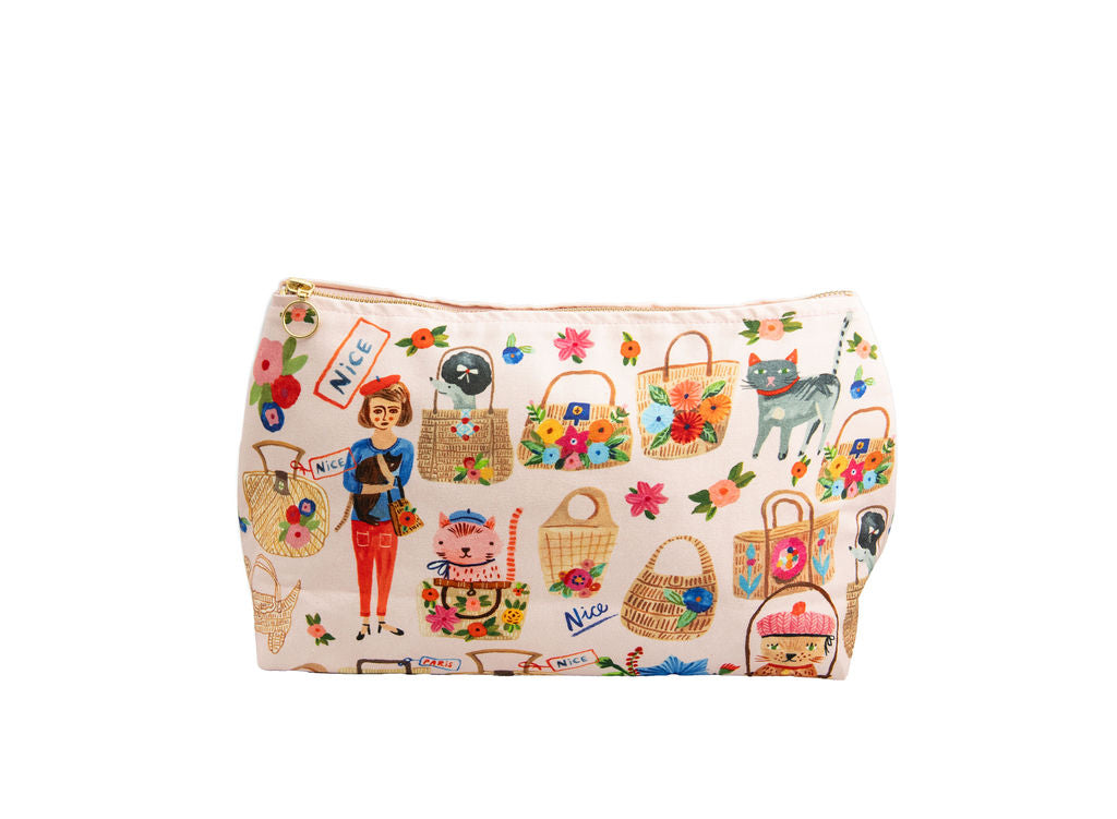 Ooh La La Cats Cosmetic Bags