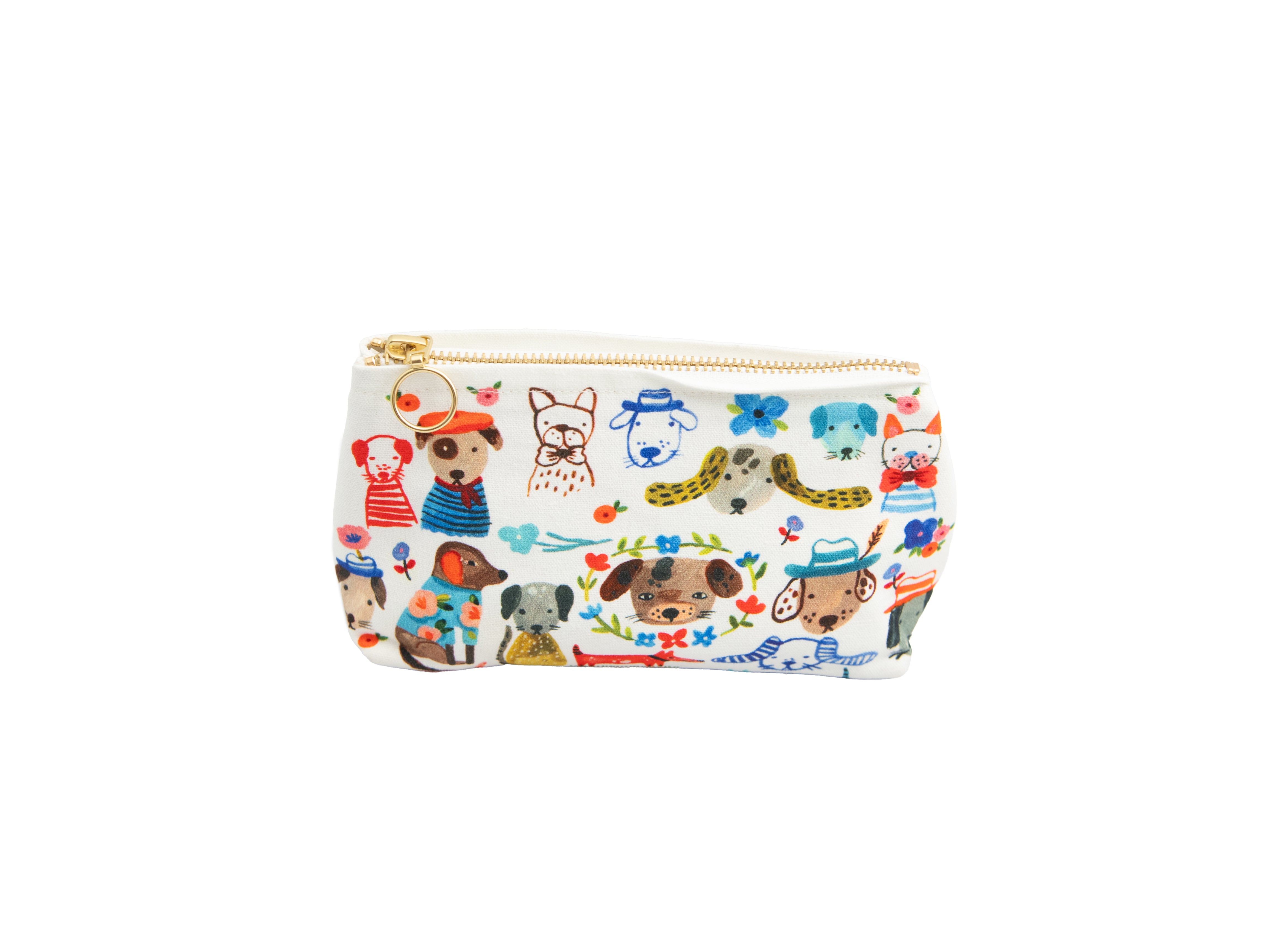 Painted Dog Cosmetic Bags