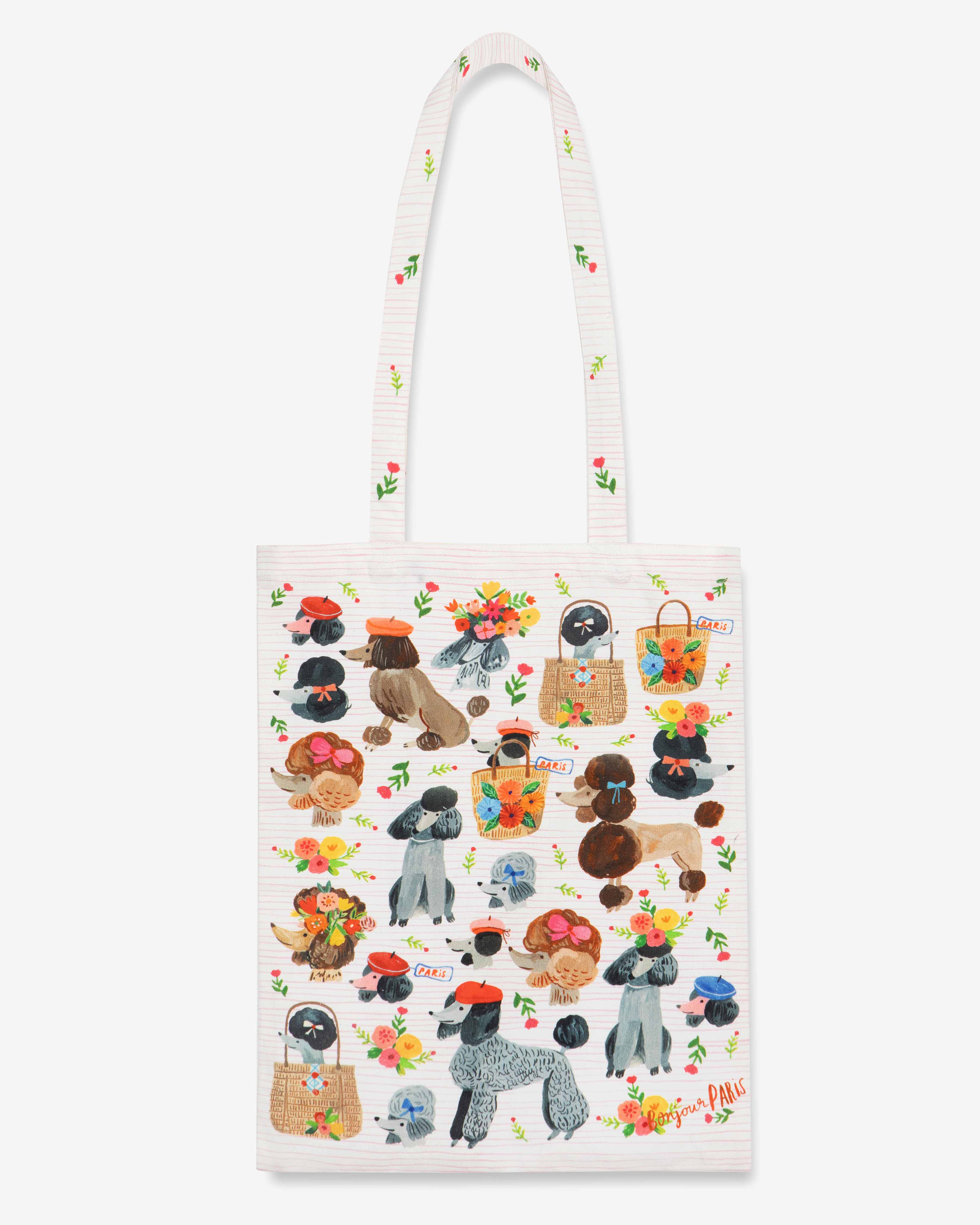 Ooh La La Poodles Tote Bag