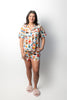 Ooh La La Cats Meow Short Pajama Set