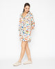 Painted Dog Long Shirt Pajamas